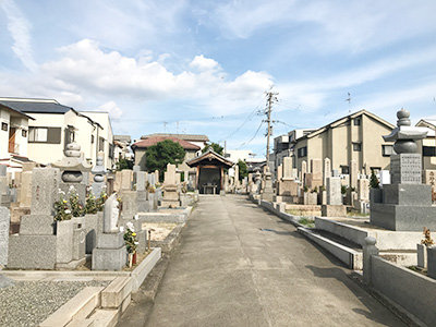 荒川・永和両地区墓地 /東大阪市内にある霊園・墓地　写真