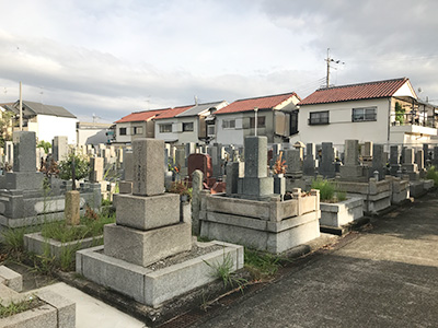 東大阪市立荒本墓地 /東大阪市内にある霊園・墓地　写真