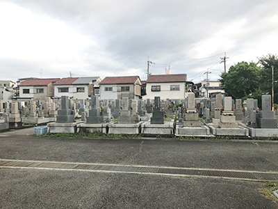 東大阪市立荒本墓地 /東大阪市内にある霊園・墓地　写真