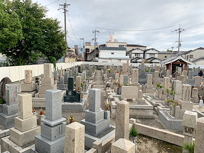 荒本春宮墓地/東大阪市内にある霊園・墓地　写真
