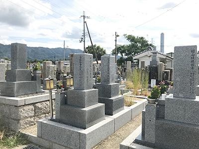 池島５丁目墓地 /東大阪市内にある霊園・墓地　写真