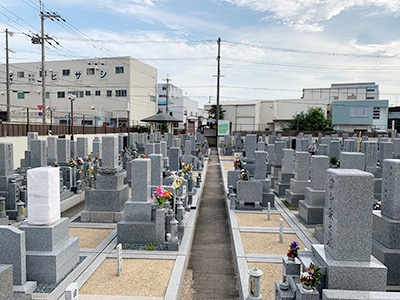 加納川田墓地/東大阪市内にある霊園・墓地　写真