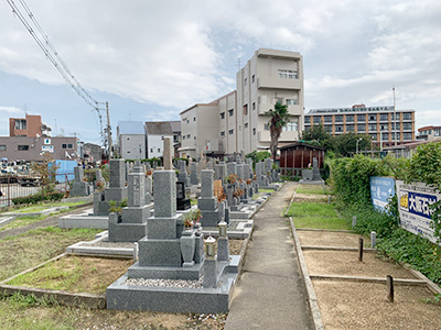 川俣墓地/東大阪市内にある霊園・墓地　写真