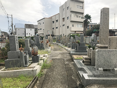 川俣墓地/東大阪市内にある霊園・墓地　写真