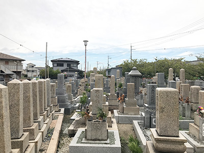 三島墓地/東大阪市内にある霊園・墓地　写真