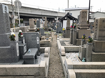 森河内新地墓地/東大阪市内にある霊園・墓地　写真