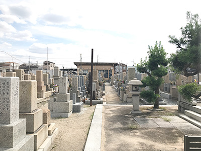  東大阪市立長瀬墓地/東大阪市内にある霊園・墓地　写真