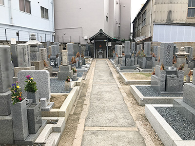 西高井田墓地/東大阪市内にある霊園・墓地　写真