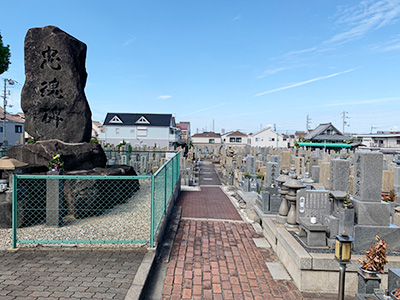 東大阪市立額田墓地/東大阪市内にある霊園・墓地　写真