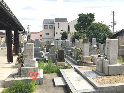 友井墓地/東大阪市内にある霊園・墓地