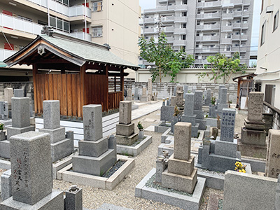 長堂墓地/東大阪市内にある霊園・墓地　写真